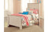 Willowton Whitewash Twin Panel Bed - SET | B267-52 | B267-53 | B267-83 - Bien Home Furniture & Electronics