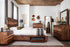 Winslow 4-Piece Eastern King Storage Bedroom Set Smokey Walnut - 223250SKE-S4 - Bien Home Furniture & Electronics