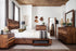 Winslow Smokey Walnut/Coffee Bean Storage Platform Bedroom Set - SET | 223250SQ | 223252 | 223255 - Bien Home Furniture & Electronics