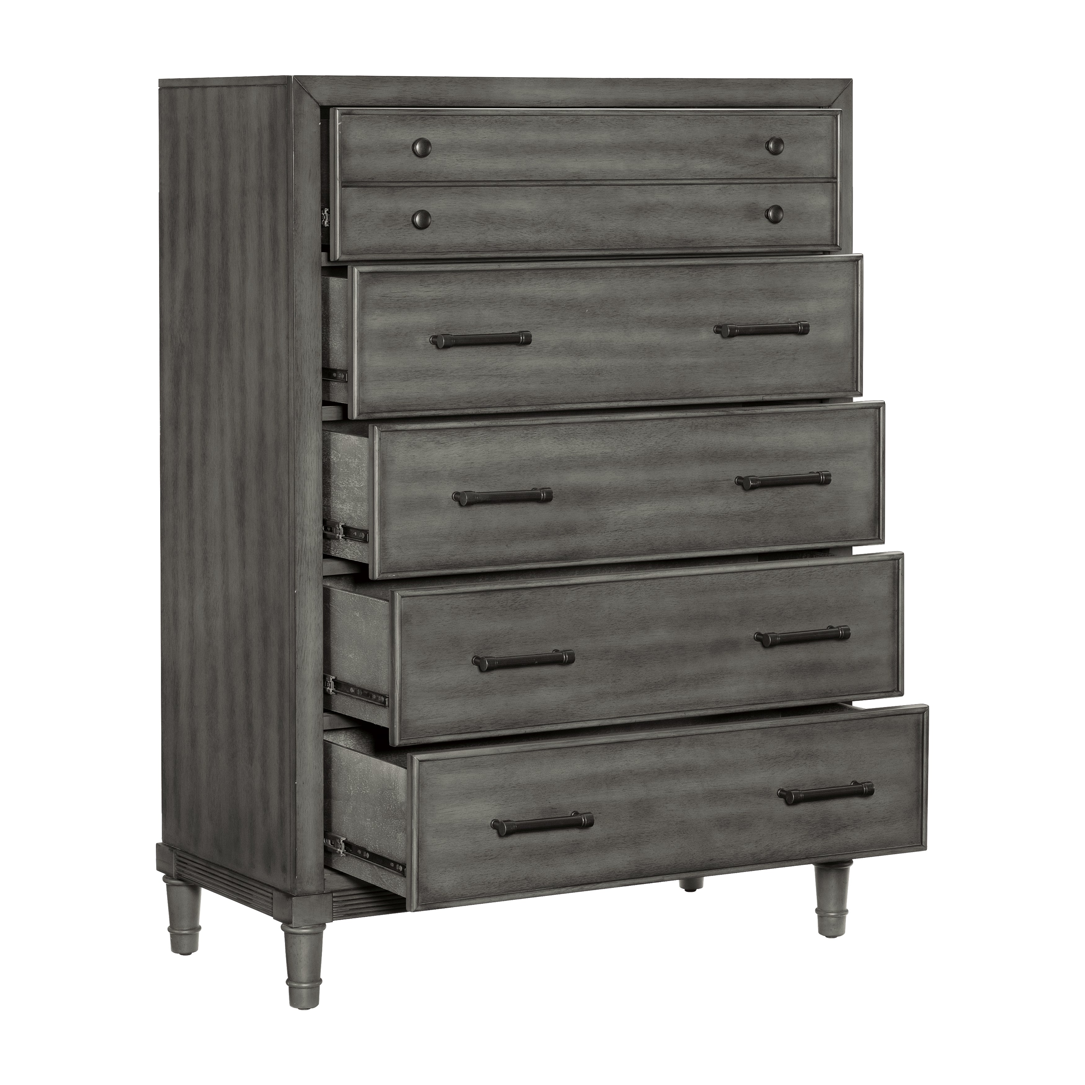 Wittenberry Gray Chest - 1573-9 - Bien Home Furniture &amp; Electronics