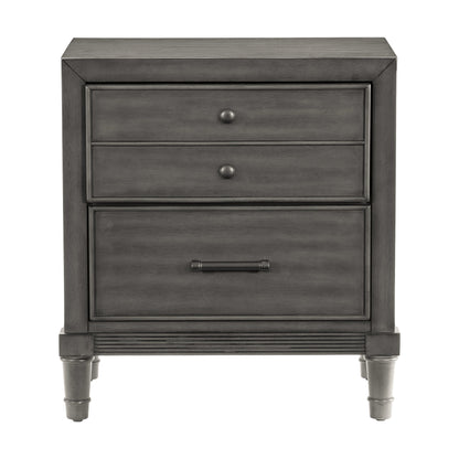 Wittenberry Gray Nightstand - 1573-4 - Bien Home Furniture &amp; Electronics