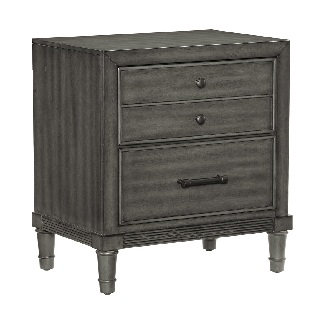 Wittenberry Gray Nightstand - 1573-4 - Bien Home Furniture &amp; Electronics