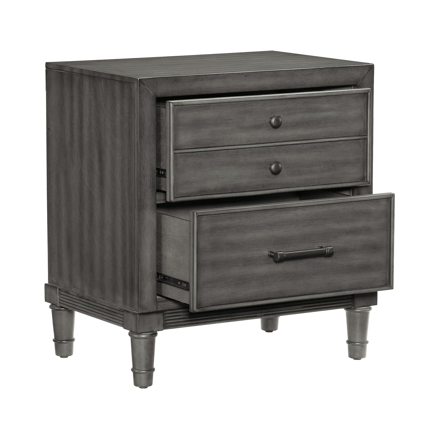 Wittenberry Gray Nightstand - 1573-4 - Bien Home Furniture &amp; Electronics