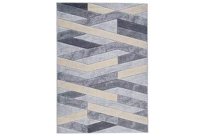 Wittson Beige/Gray Large Rug - R404961 - Bien Home Furniture &amp; Electronics