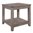 Woodrow Brownish Gray End Table - 2042-04 - Bien Home Furniture & Electronics