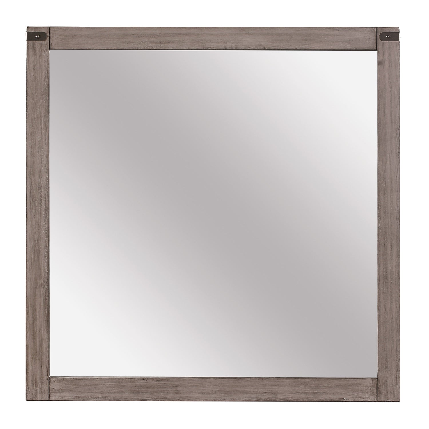 Woodrow Brownish Gray Mirror (Mirror Only) - 2042-6 - Bien Home Furniture &amp; Electronics