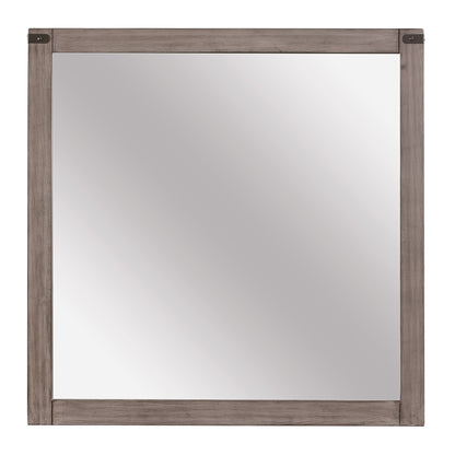 Woodrow Brownish Gray Mirror (Mirror Only) - 2042-6 - Bien Home Furniture &amp; Electronics