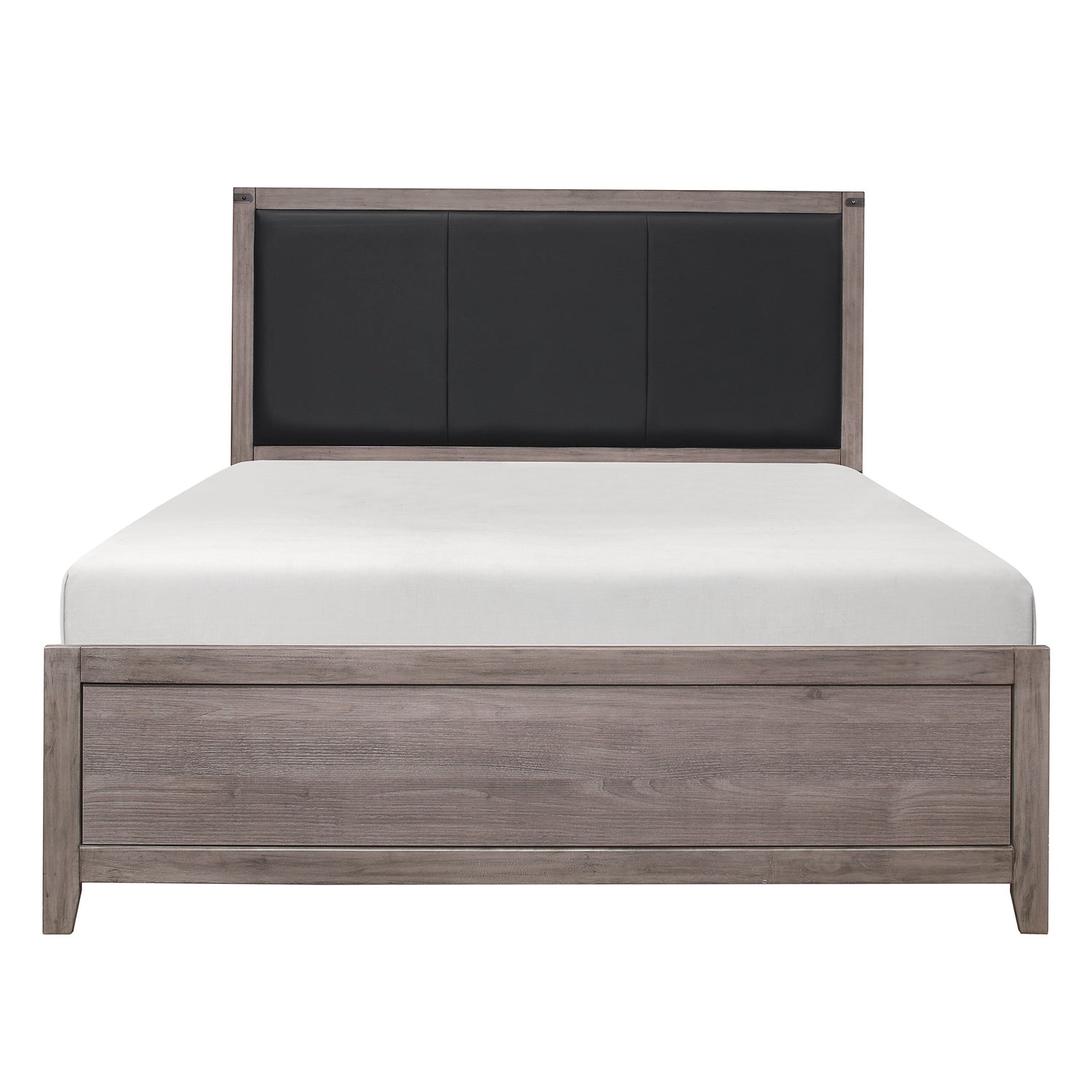 Woodrow Brownish Gray Queen Bed - 2042-1* - Bien Home Furniture &amp; Electronics