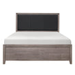 Woodrow Brownish Gray Queen Bed - 2042-1* - Bien Home Furniture & Electronics