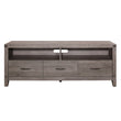 Woodrow Brownish Gray TV Console - 20420-66T - Bien Home Furniture & Electronics