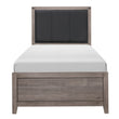 Woodrow Brownish Gray Twin Bed - 2042T-1* - Bien Home Furniture & Electronics
