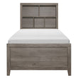 Woodrow Brownish Gray Twin Platform Bed - 2042NBT-1* - Bien Home Furniture & Electronics