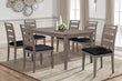 Woodrow Weathered Dining Set - SET | 2042-64 | 2042S(3) - Bien Home Furniture & Electronics