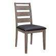 Woodrow Weathered Side Chair, Set of 2 - 2042S - Bien Home Furniture & Electronics