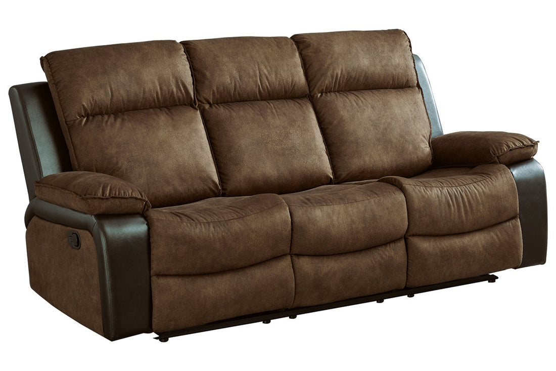 Woodsway Brown Reclining Sofa - 6450588 - Bien Home Furniture &amp; Electronics