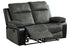 Woodsway Gray Reclining Loveseat - 6450486 - Bien Home Furniture & Electronics