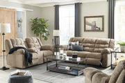 Workhorse Cocoa Reclining Living Room Set - SET | 5840188 | 5840194 | 5840125 - Bien Home Furniture & Electronics