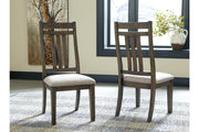 Wyndahl Rustic Brown Dining Chair, Set of 2 - D813-01 - Bien Home Furniture & Electronics
