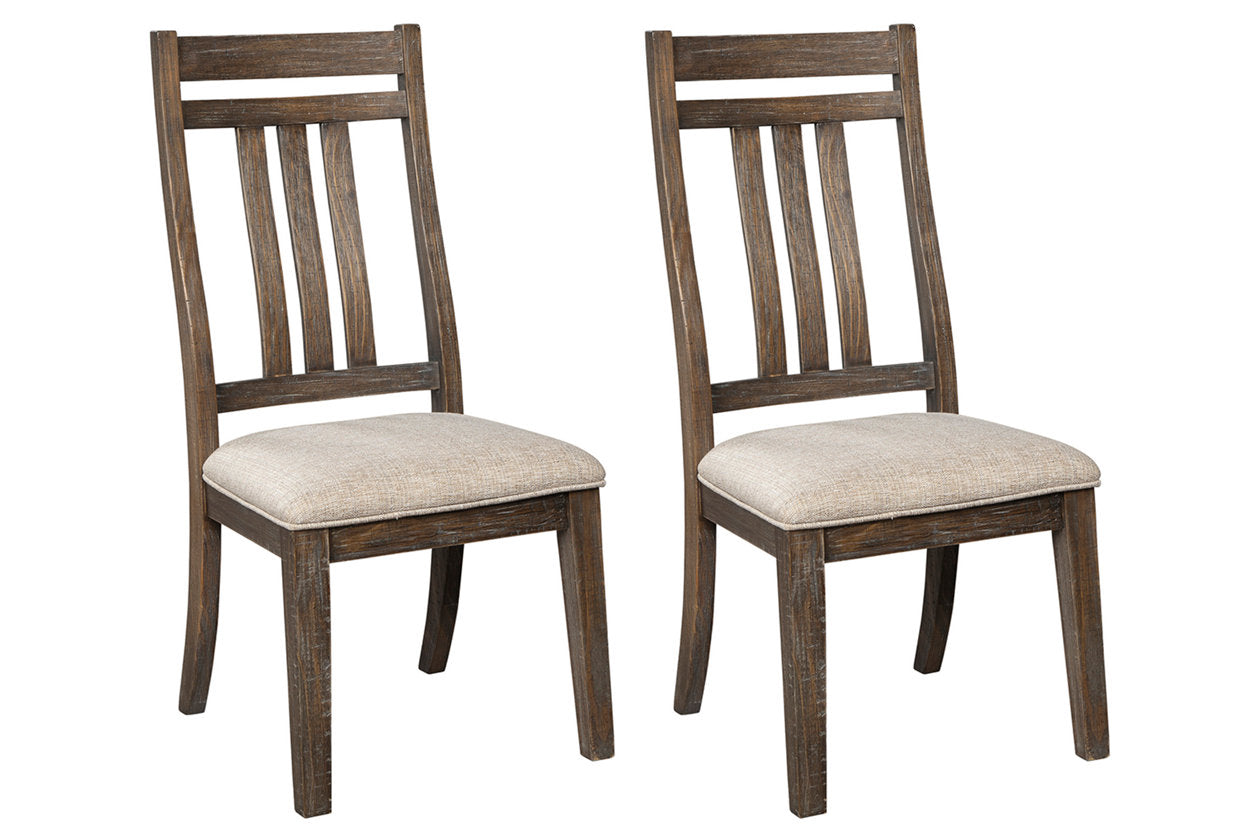 Wyndahl Rustic Brown Dining Chair, Set of 2 - D813-01 - Bien Home Furniture &amp; Electronics
