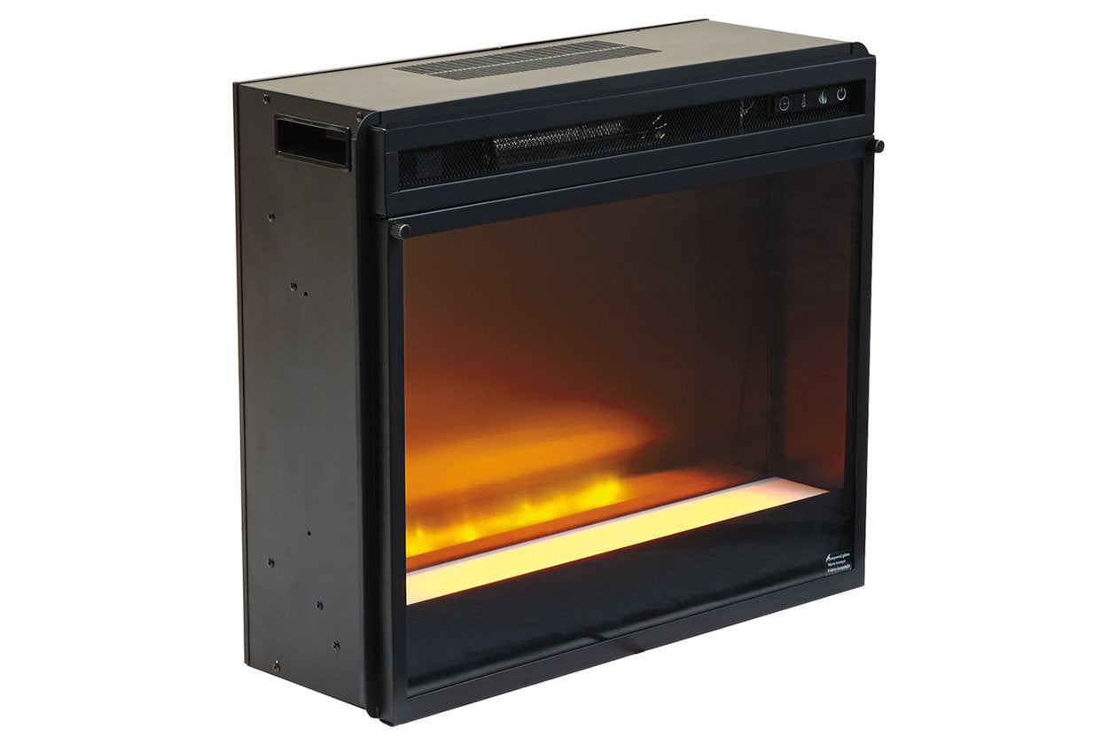 Wynnlow Gray 63" TV Stand with Electric Fireplace - SET | W100-02 | W440-68 - Bien Home Furniture &amp; Electronics