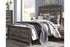 Wynnlow Gray Queen Crossbuck Panel Bed - SET | B440-98 | B440-54 | B440-57 - Bien Home Furniture & Electronics