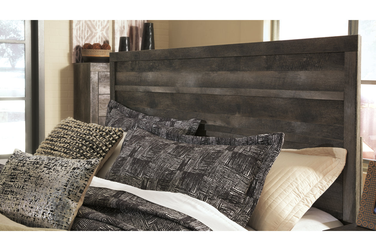 Wynnlow Gray Queen Panel Bed - SET | B440-71 | B440-96 - Bien Home Furniture &amp; Electronics