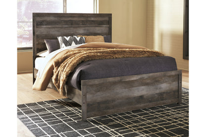 Wynnlow Gray Queen Panel Headboard/Footboard - B440-71 - Bien Home Furniture &amp; Electronics
