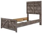 Wynnlow Gray Twin Panel Rails - B440-83 - Bien Home Furniture &amp; Electronics