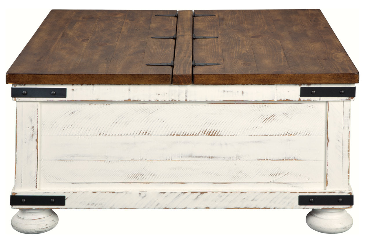Wystfield White/Brown Coffee Table - T459-20 - Bien Home Furniture &amp; Electronics