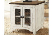 Wystfield White/Brown End Table - T459-3 - Bien Home Furniture & Electronics
