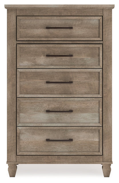 Yarbeck Sand Chest of Drawers - B2710-245 - Bien Home Furniture &amp; Electronics