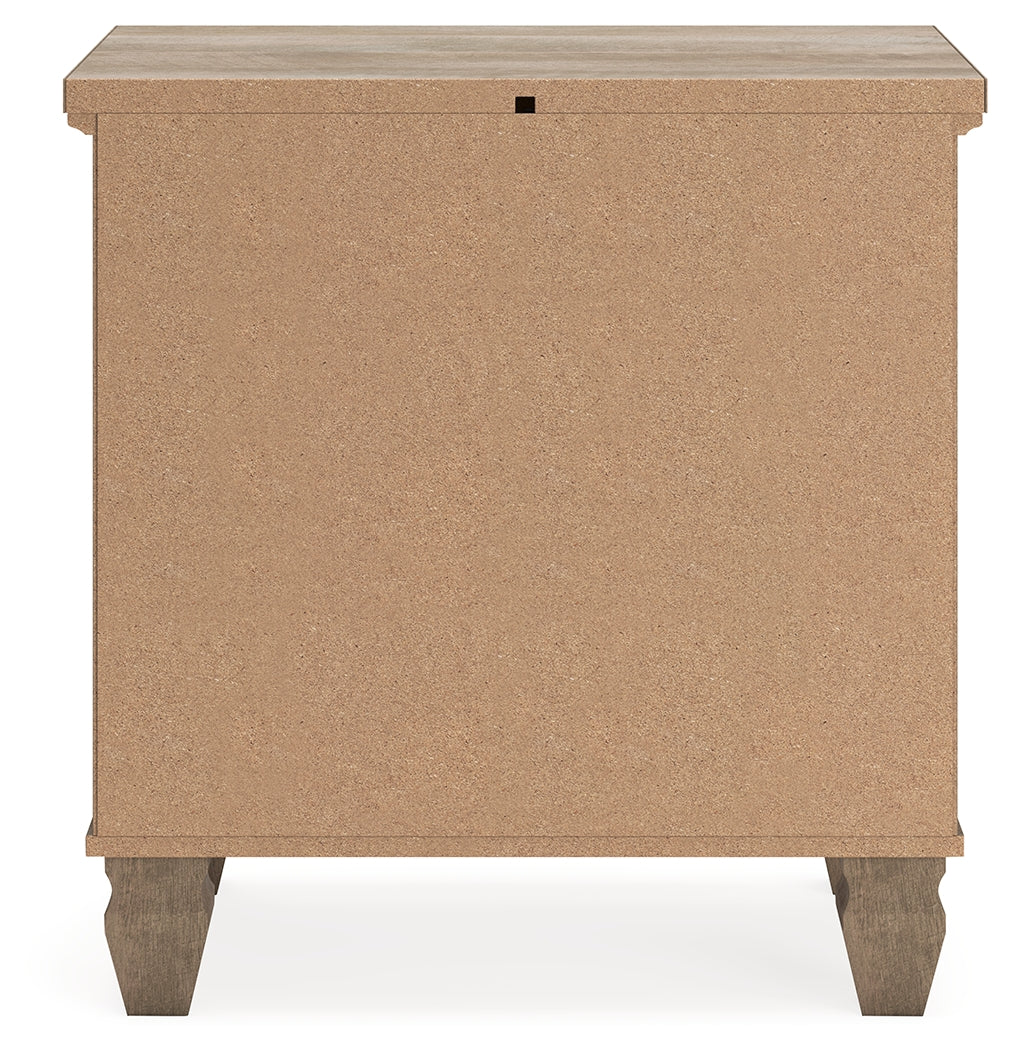 Yarbeck Sand Nightstand - B2710-91 - Bien Home Furniture &amp; Electronics