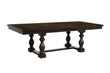 Yates Dark Oak Extendable Dining Table - SET | 5167-96 | 5167-96B - Bien Home Furniture & Electronics