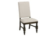 Yates Dark Oak Side Chair, Set of 2 - 5167FS - Bien Home Furniture & Electronics