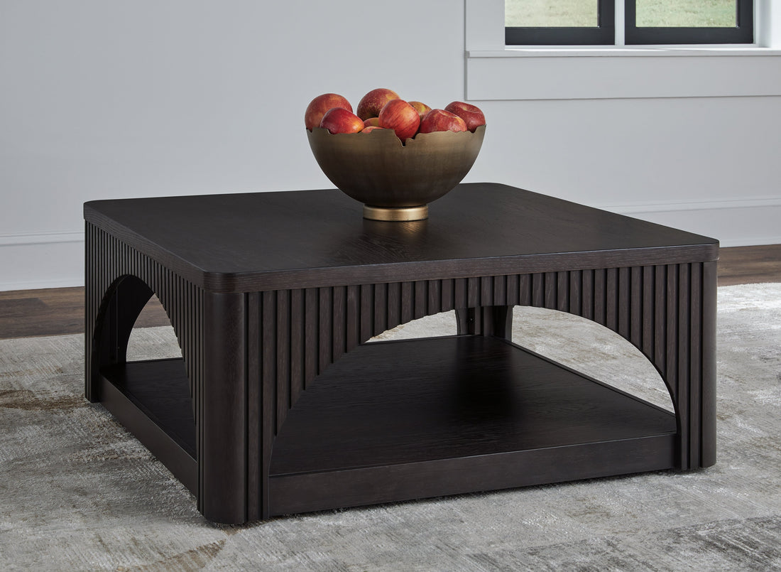 Yellink Black Coffee Table - T760-8 - Bien Home Furniture &amp; Electronics