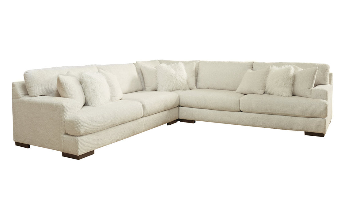 Zada Ivory 3-Piece Sectional - SET | 5220466 | 5220467 | 5220477 - Bien Home Furniture &amp; Electronics
