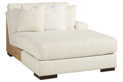 Zada Ivory Right-Arm Facing Corner Chaise - 5220417 - Bien Home Furniture &amp; Electronics