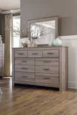 Zelen Warm Gray Bedroom Mirror (Mirror Only) - B248-36 - Bien Home Furniture & Electronics