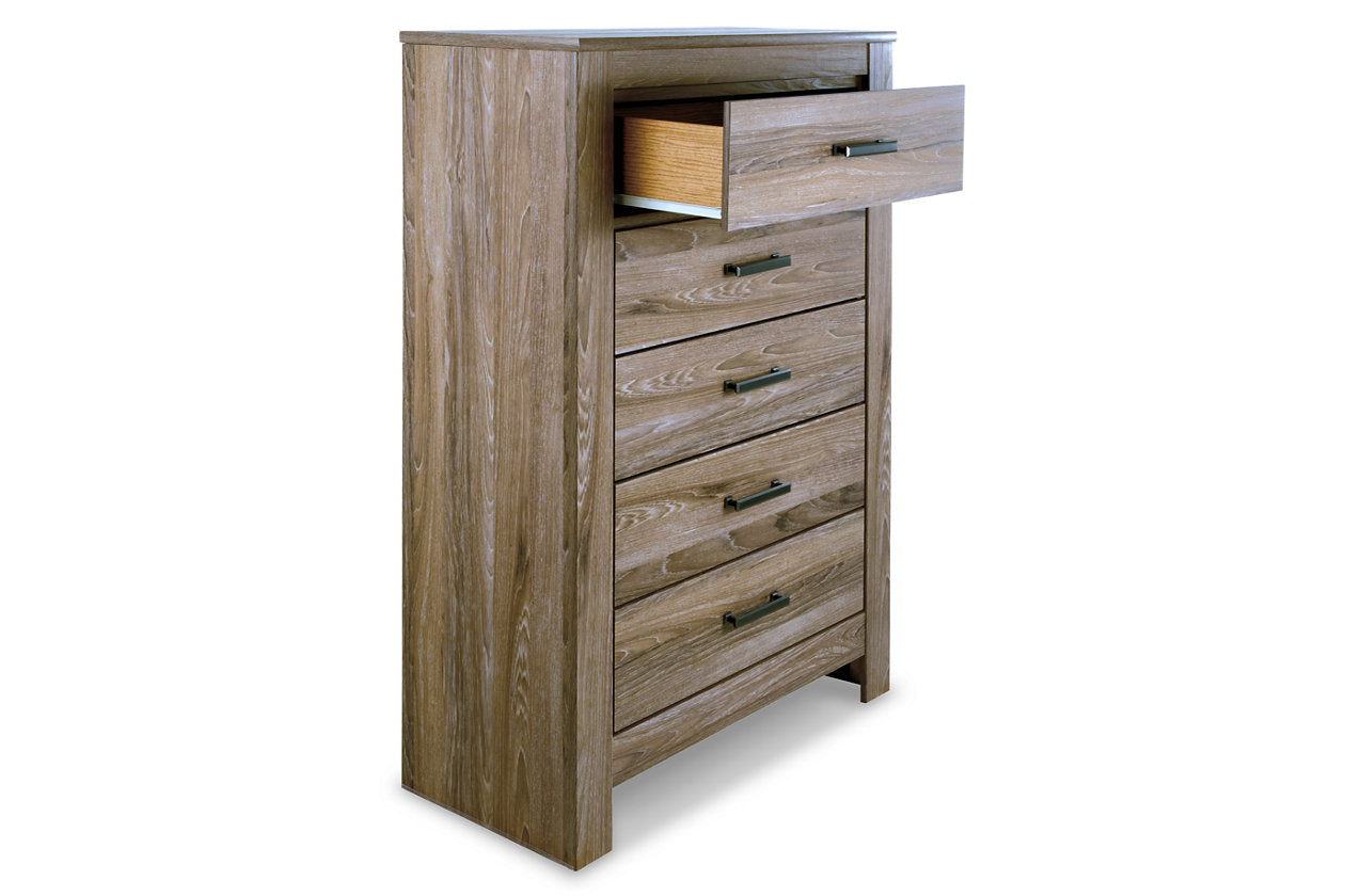 Zelen Warm Gray Chest of Drawers - B248-46 - Bien Home Furniture &amp; Electronics
