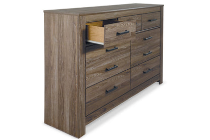 Zelen Warm Gray Dresser - B248-31 - Bien Home Furniture &amp; Electronics