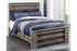 Zelen Warm Gray Full Panel Bed - SET | B248-84 | B248-86 | B248-87 - Bien Home Furniture & Electronics