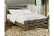 Zelen Warm Gray King Panel Bed - SET | B248-66 | B248-68 | B248-99 - Bien Home Furniture & Electronics