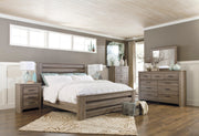Zelen Warm Gray Panel Bedroom Set - SET | B248-66 | B248-68 | B248-99 | B248-31 | B248-36 - Bien Home Furniture & Electronics
