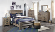 Zelen Warm Gray Panel Youth Bedroom Set - SET | B248-84 | B248-86 | B248-87 | B248-31 | B248-36 | B248-92 | B248-46 - Bien Home Furniture & Electronics