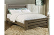 Zelen Warm Gray Queen Panel Bed - SET | B248-64 | B248-67 | B248-98 - Bien Home Furniture & Electronics