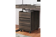Zendex Dark Brown File Cabinet - H304-12 - Bien Home Furniture & Electronics
