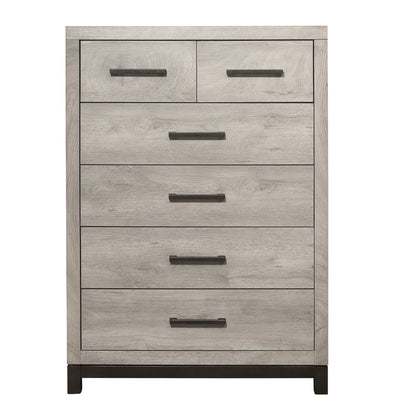 Zephyr Light Gray Chest - 1577-9 - Bien Home Furniture &amp; Electronics