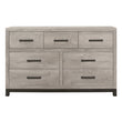 Zephyr Light Gray Dresser - 1577-5 - Bien Home Furniture & Electronics