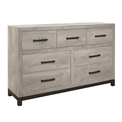 Zephyr Light Gray Dresser - 1577-5 - Bien Home Furniture &amp; Electronics