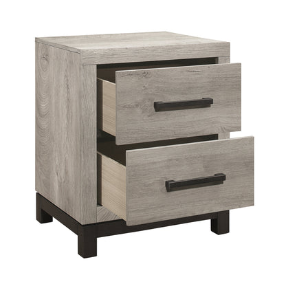 Zephyr Light Gray Nightstand - 1577-4 - Bien Home Furniture &amp; Electronics